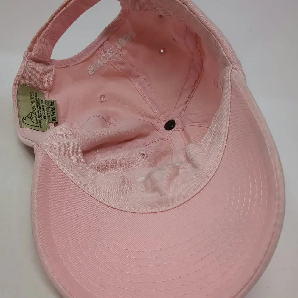 Outdoor Cap Ducks Unlimited Baseball Cap Pink One Size Since 1937 Strapback Hat